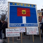 Manifestation contre le nuclaire  Paris le 17 janvier 2003 photo n15 